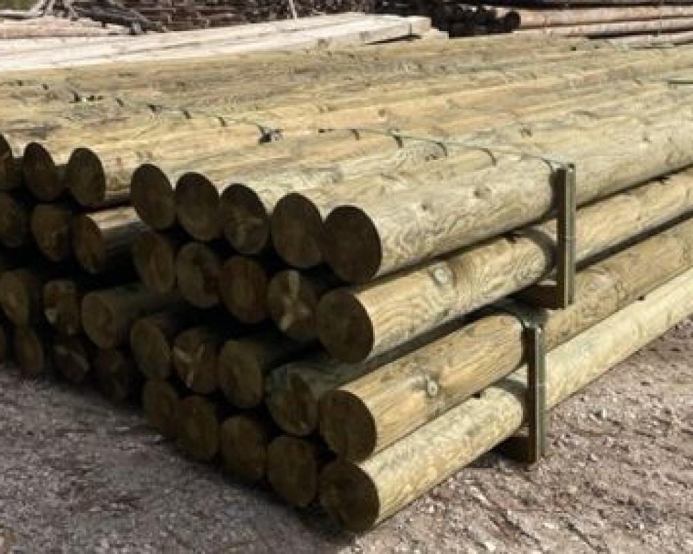 Palete de Varas Torneadas 