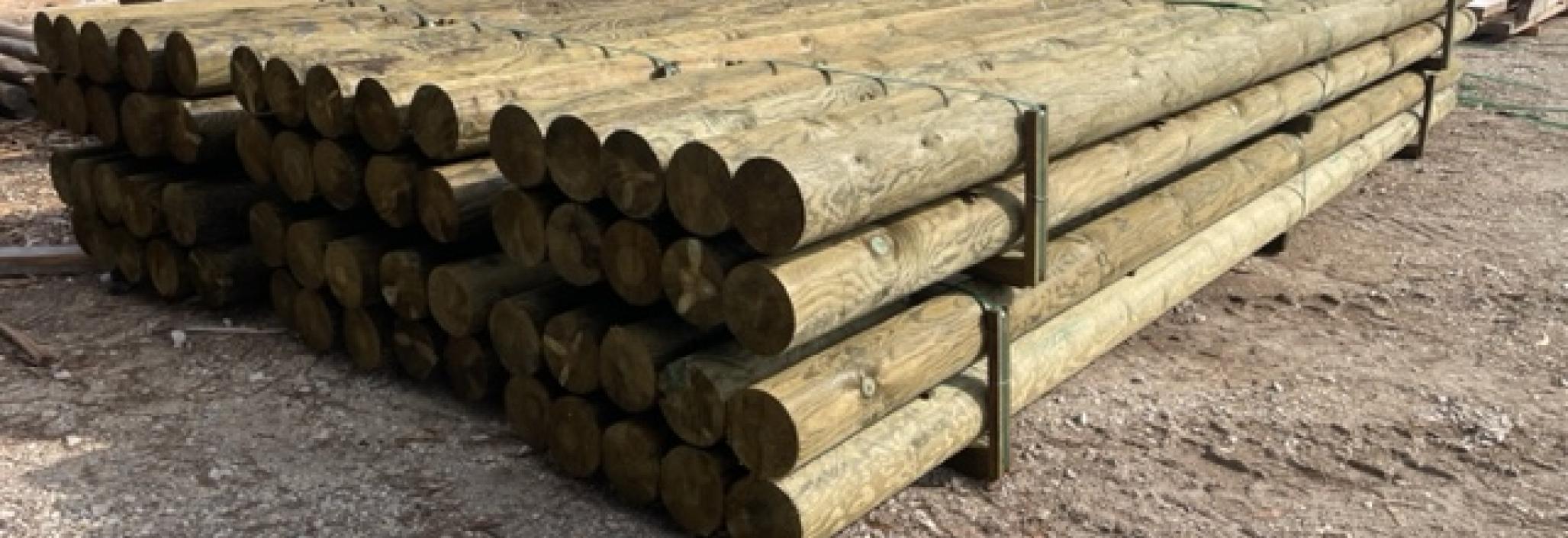 Palete de Varas Torneadas 